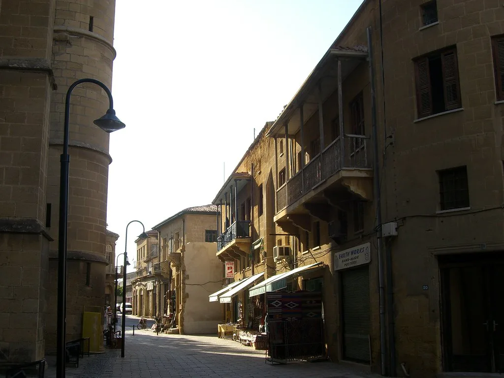 A street in northern Nicosia.