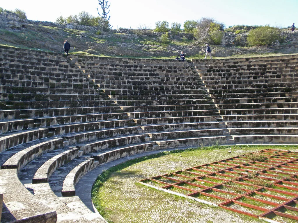 The ancient theatre at Soli.