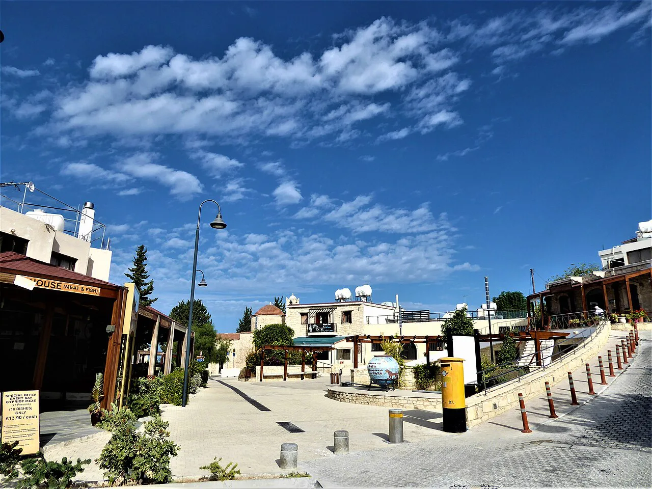 Street in Tala village.