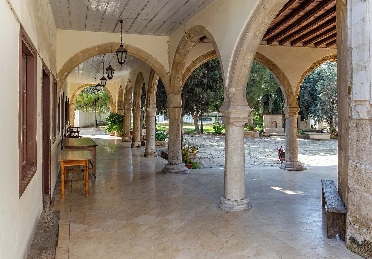 Cloister of the Church of Virgin Mary of Chrysopolitissa, Larnaca.