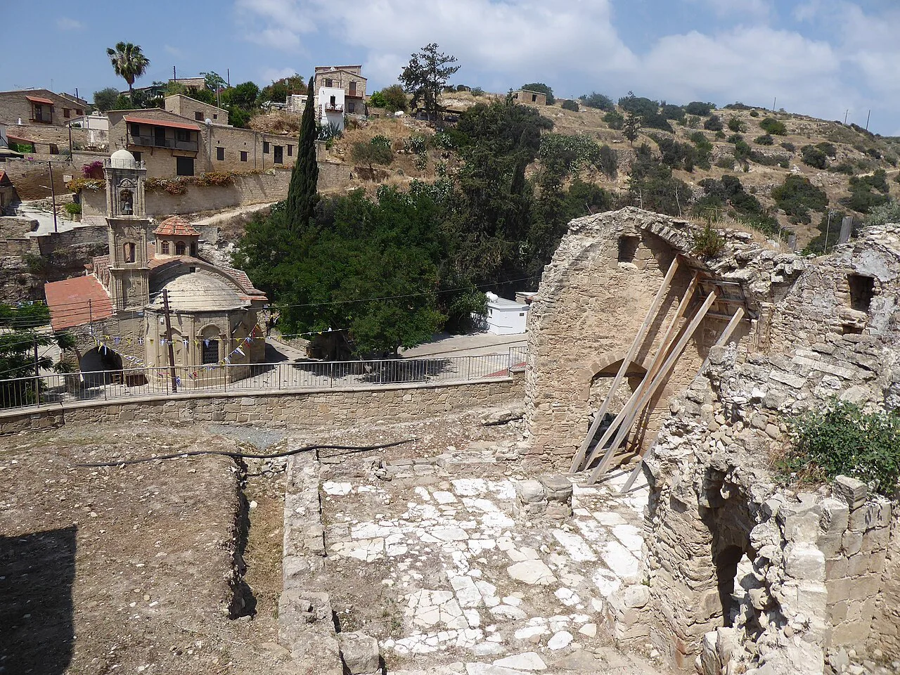 Ruins of the Church of Timios Stavros, Tochni.