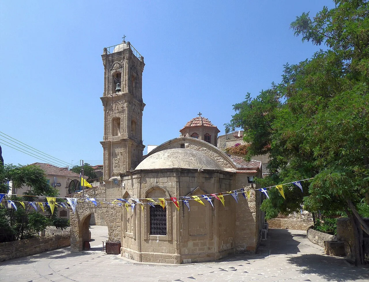 Bell tower of Saints Kostantinos and Eleni Church, Tochni.