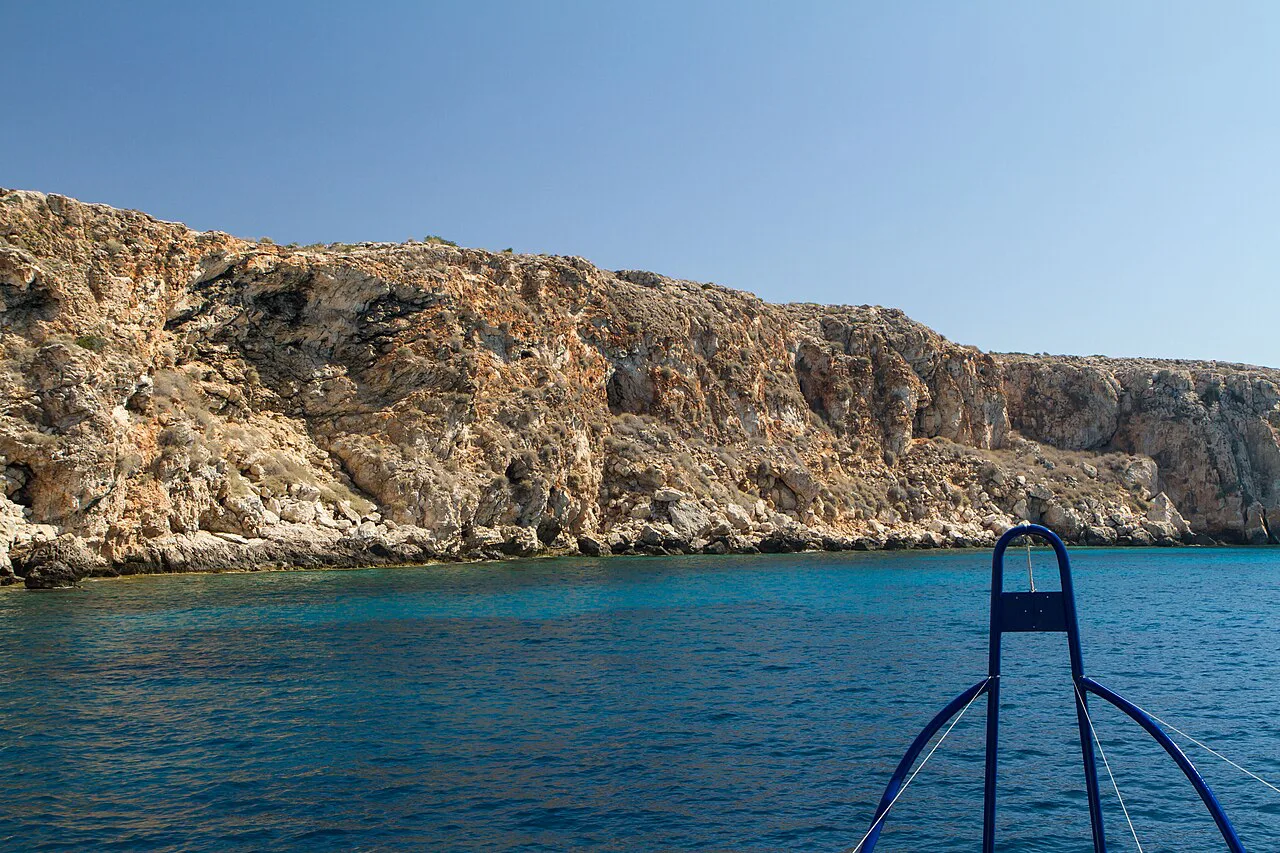 Rocky coast near Xylofagou.